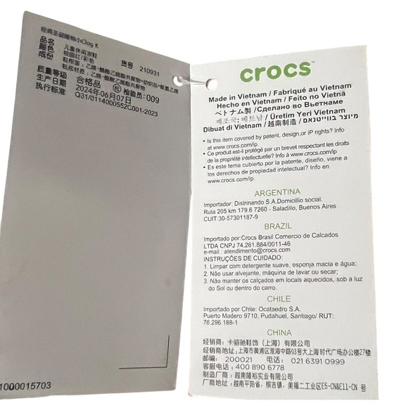 Crocs Kids Classic Lined Santa Clog K Red White Fuzzy Winter Size 12 Toddler - Picture 8 of 8